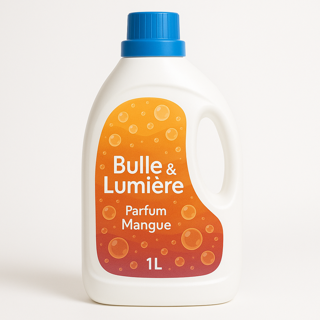 🌿 Lessive artisanale au savon de Castille – Bulle & Lumière